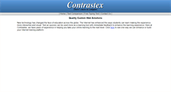 Desktop Screenshot of contrastex.com